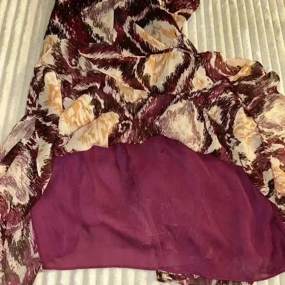 Lane Bryant Floral Maxi Dress Size 20 Summer Resort Vacation Feminine - Picture 10 of 12